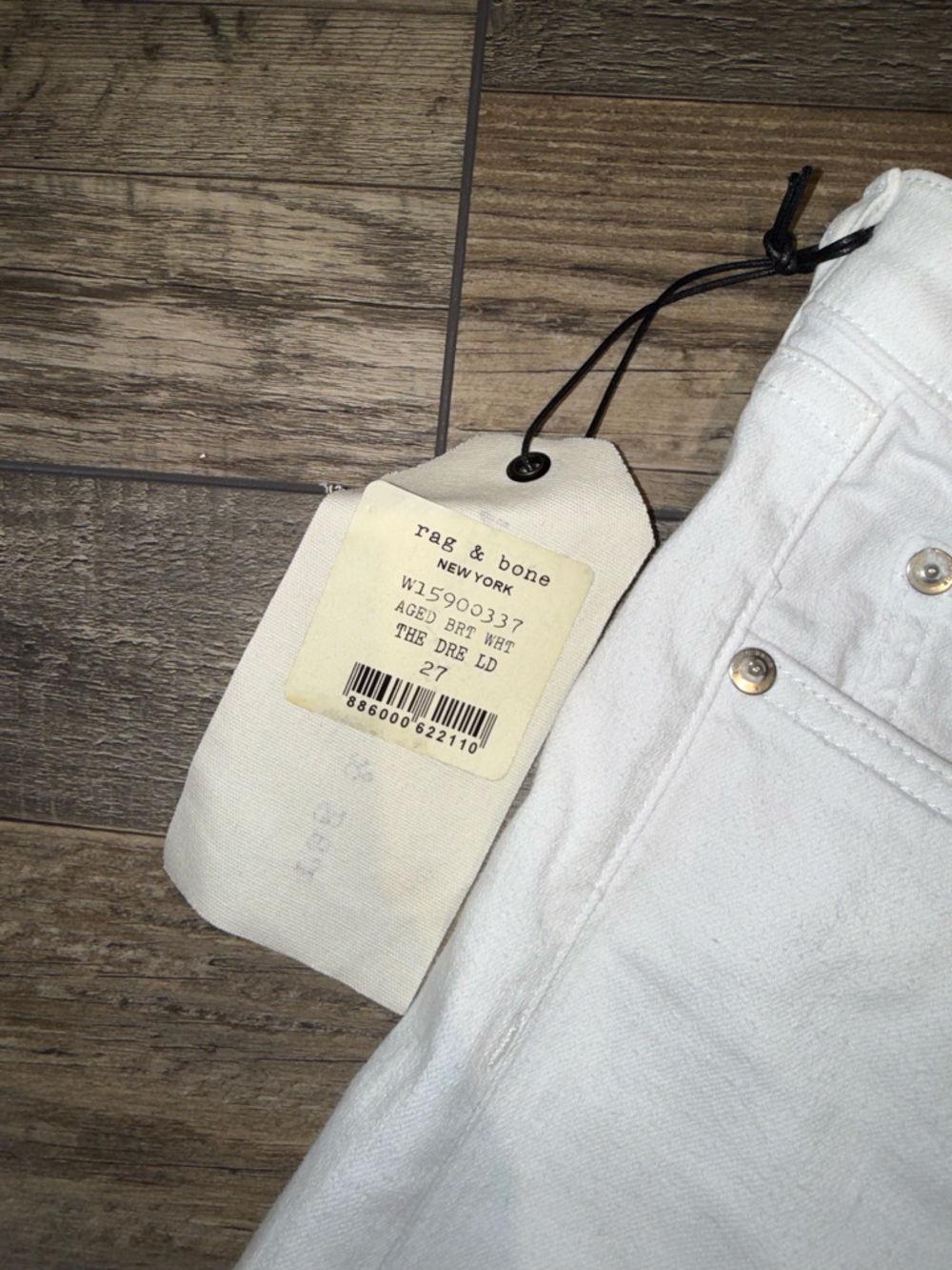 rag & bone Dre Boyfriend Skinny Size 27 NWT - Picture 3 of 10